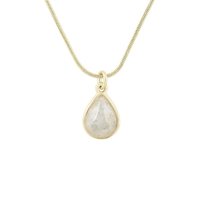 Electric Picks 14k Plated Raindrop Necklace 30$